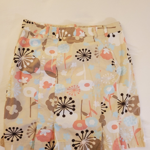 Ann Taylor cotton mini skirt - Picture 3 of 5
